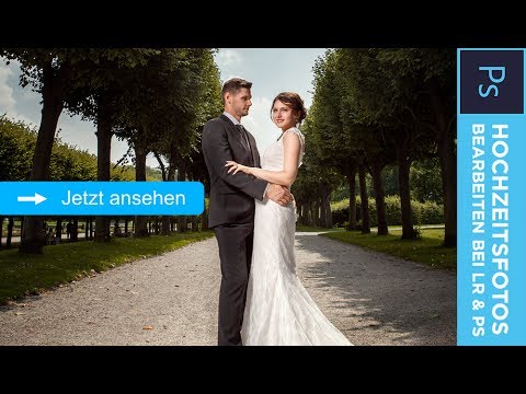Video: So Bearbeiten Sie Ein Hochzeitsfoto