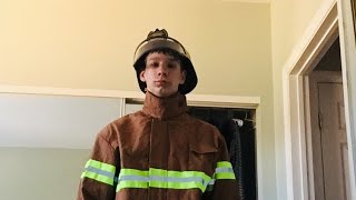 New firefighter costume