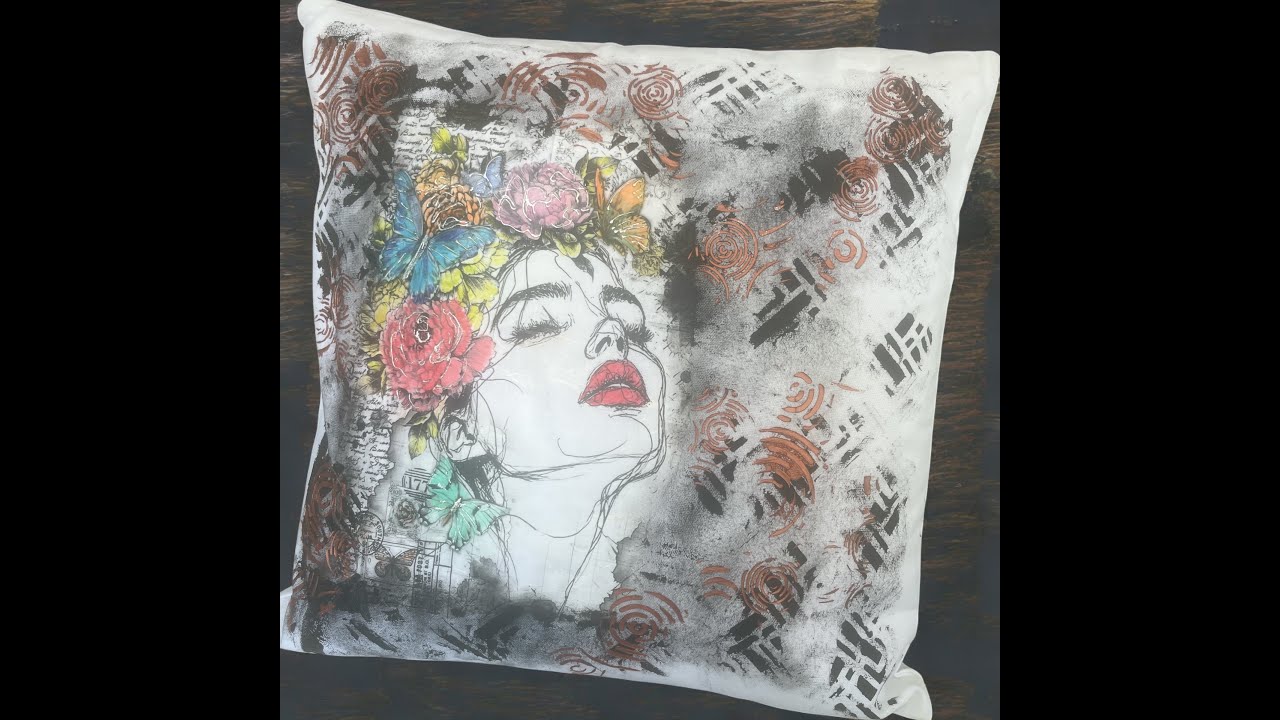 Cómo Hago Unos Cojines Con Découpage