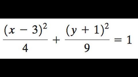 For the ellipse find the center, foci, and vertices, graph the equation.