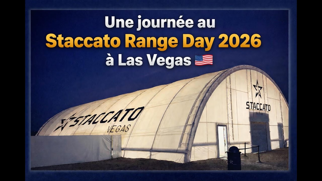 Une journée au Staccato Range Day 2026 à Las Vegas Pt.1 shot show 2026