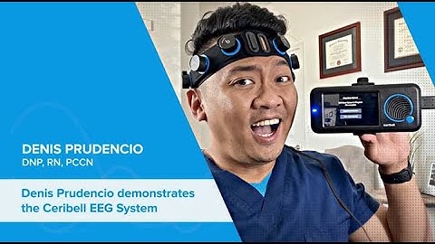 Denis Prudencio Demonstrates the Ceribell EEG System