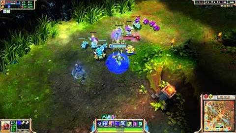 Zed teleports over the whole map with R