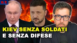 KIEV SENZA SOLDATI E SENZA DIFESE | MOSCA AVANZA NEL DNIPROPETROVSK E DONETSK