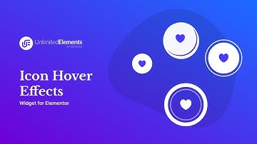 Icon Hover Effects Widget for Elementor