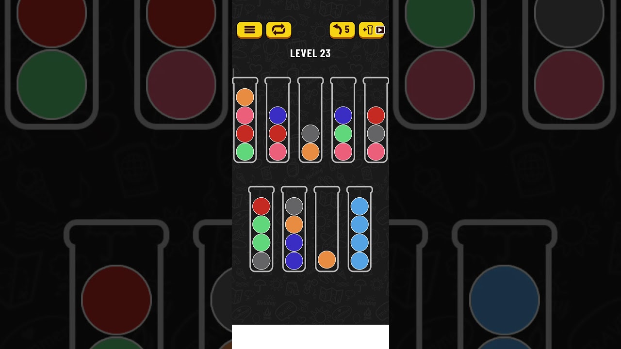 Level 23 | Ball Sort Puzzle