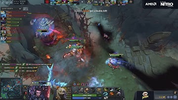Dota 2 Clips: Great Team fight from Gambit vs NiP