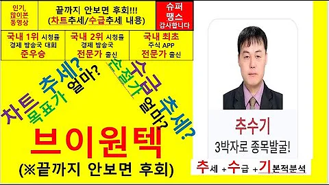 브이원텍(251630) 추수기(추수) 전문가 종목 분석
