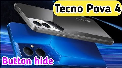 Tecno Pova 4 Back Button Setting Kaise Karen, How To Hide Back Button In Tecno Pova 4 , Gesture