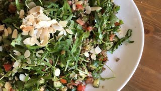 Perfect Summer Freekeh Salad سلطة فريكة صيفية