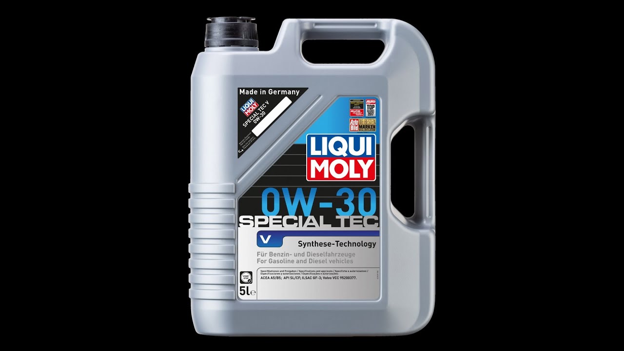 2852, 2853 - Масло синтетична технология LIQUI MOLY SPECIAL TEC V 0W-30