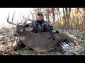 158" Illinois Buck Kill - Late October Bowhunting