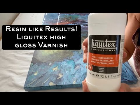 Liquitex - Gloss Fluid Medium & Varnish - 8 oz.