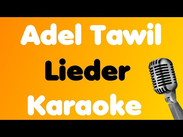 Adel Tawil • Lieder • Karaoke class=