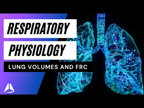 Respiratory physiology lecture 6 - lung volumes and FRC - anaesthesia part 1 exam