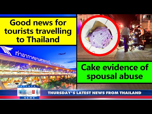 VERY LATEST NEWS FROM THAILAND in English (16 November 2023) from Fabulous 103fm Pattaya