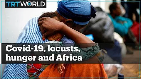 How is the coronavirus contributing to hunger in Africa?