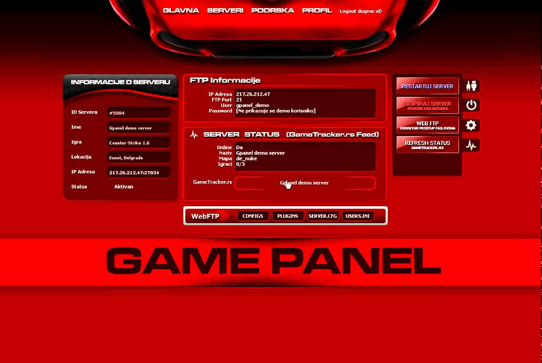 Game Panel Cs 1 6 Free Download