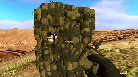 Gmod Sandbox Funny Moments - Sniper Battle, Ninja Vanish, C4 Cocoon! (Garry