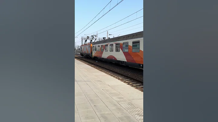 Trains in Morocco, #railway #train #fyp #fypシ゚ #fypage #morocco #africa #trains