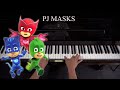 PJ Masks Theme Song - Piano Tutorial