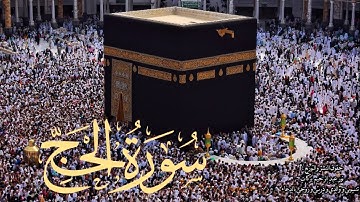 سورة الحج - محمد كامل الخراط