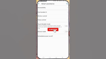 Gloves Accessibility Trick Android