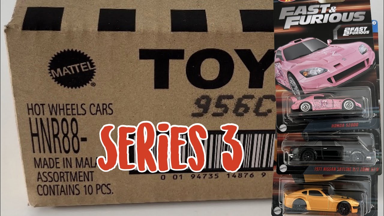Unboxing 2023 Hot Wheels - Fast & Furious! Series 3