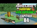 Minecraft: Vida Moderna 2, Capitulo 84, hábitat para Jirafas y Cocodrilos en el Zoológico.