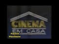 Cinema (1990) - Chamada de Filmes Inéditos do SBT (1/3)