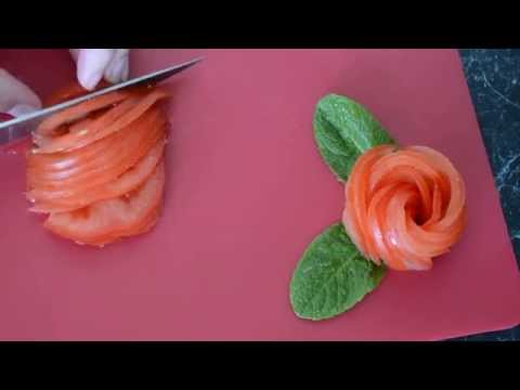 Vidéo: Comment Faire Une Rose à Partir D'une Tomate