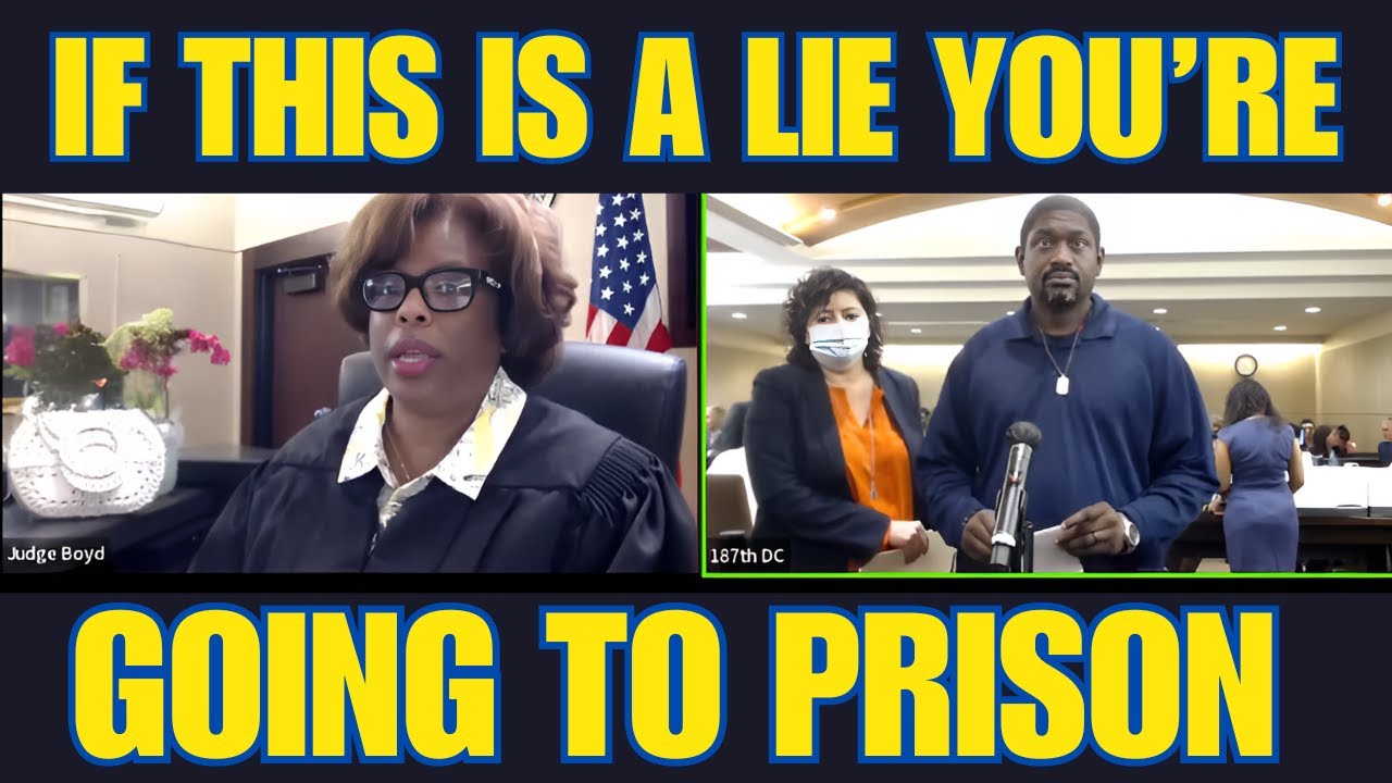SHOCKING TWIST! Judge Boyd I PLAN ON SENDING YOU TO PRISON YouTube SHOCKING TWIST! Judge Boyd I PLAN ON SENDING YOU TO PRISON YouTube