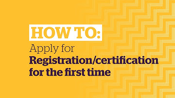 How to apply for Teaching Council registration/certification for the first time