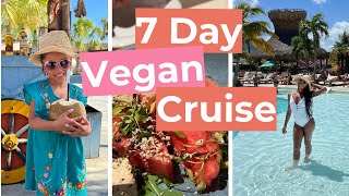 WHAT I ATE IN A WEEK | 7-day vegan cruise!