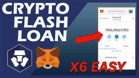 CRO Cronos (crypto.com) - How to Setup a DEX Arbitrage Flashloan With Remix Solidity