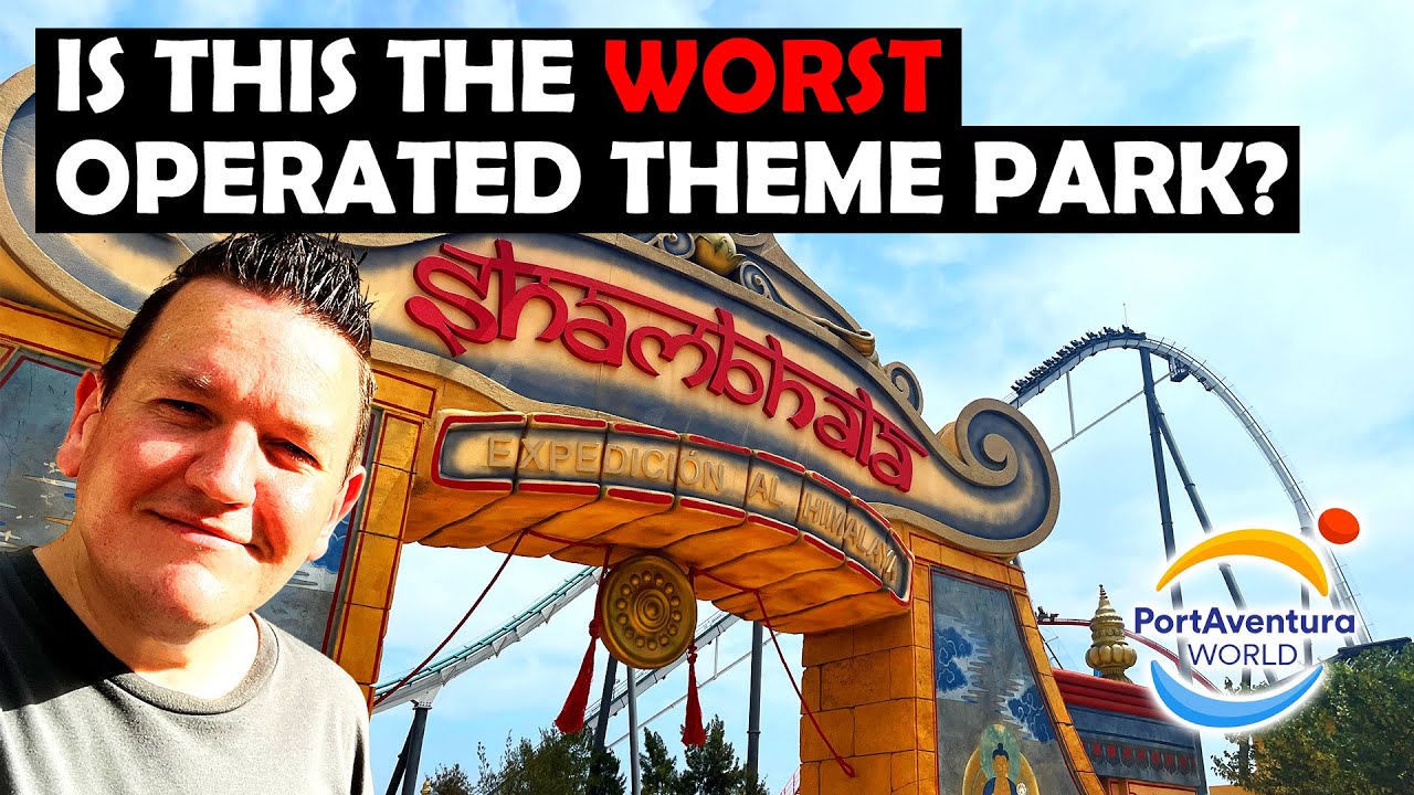 Europe's WORST Operated Theme Park | Port Aventura & Ferrari Land Vlog | July 2023 | Salou, Spain