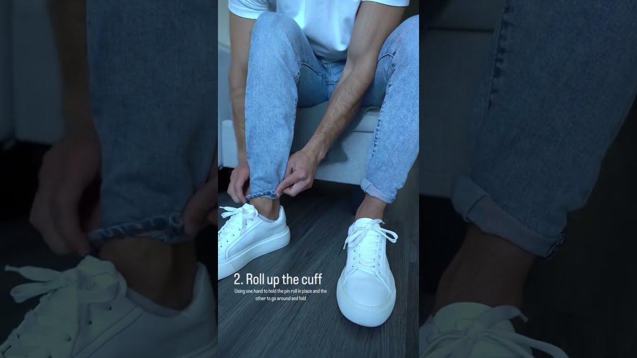 épine roll up jeans How & When to Cuff + Roll Your Jeans Like a Pro | Styling