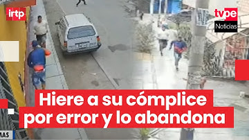 Comas: delincuente muere tras ser herido accidentalmente por su cómplice durante asalto