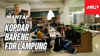 KOPDAR FDR LAMPUNG MOTOVLOG BANDAR LAMPUNG RIDING SERU CB150X