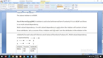 JNTUK IIICSE DBMS 4TH NORMAL FORM