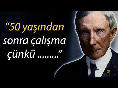 John Rockfeller’ın Yaşlılıkta