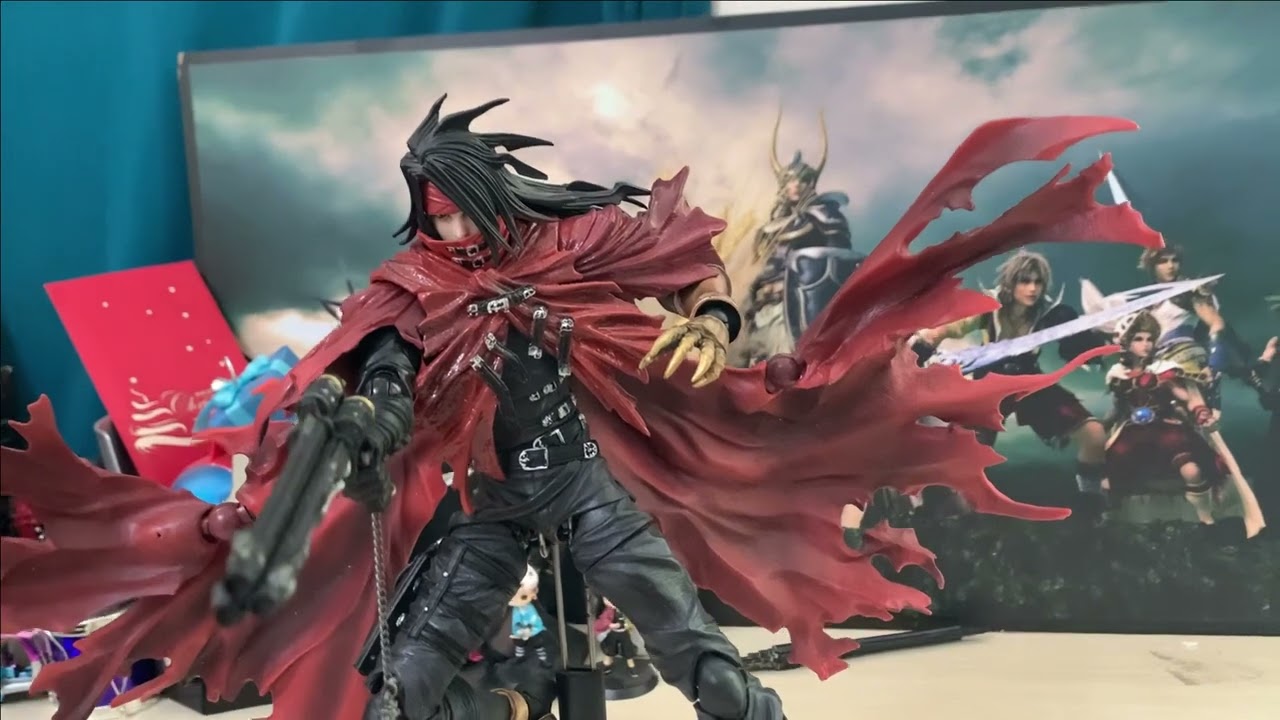 Vincent Valentine Play Arts Kai bootleg - YouTube