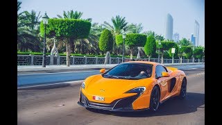 McLaren 650S Abu Dhabi Drive.