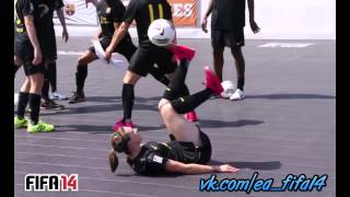 Fc barcelona girl football soccer freestyle vk com ea fifa14 mix