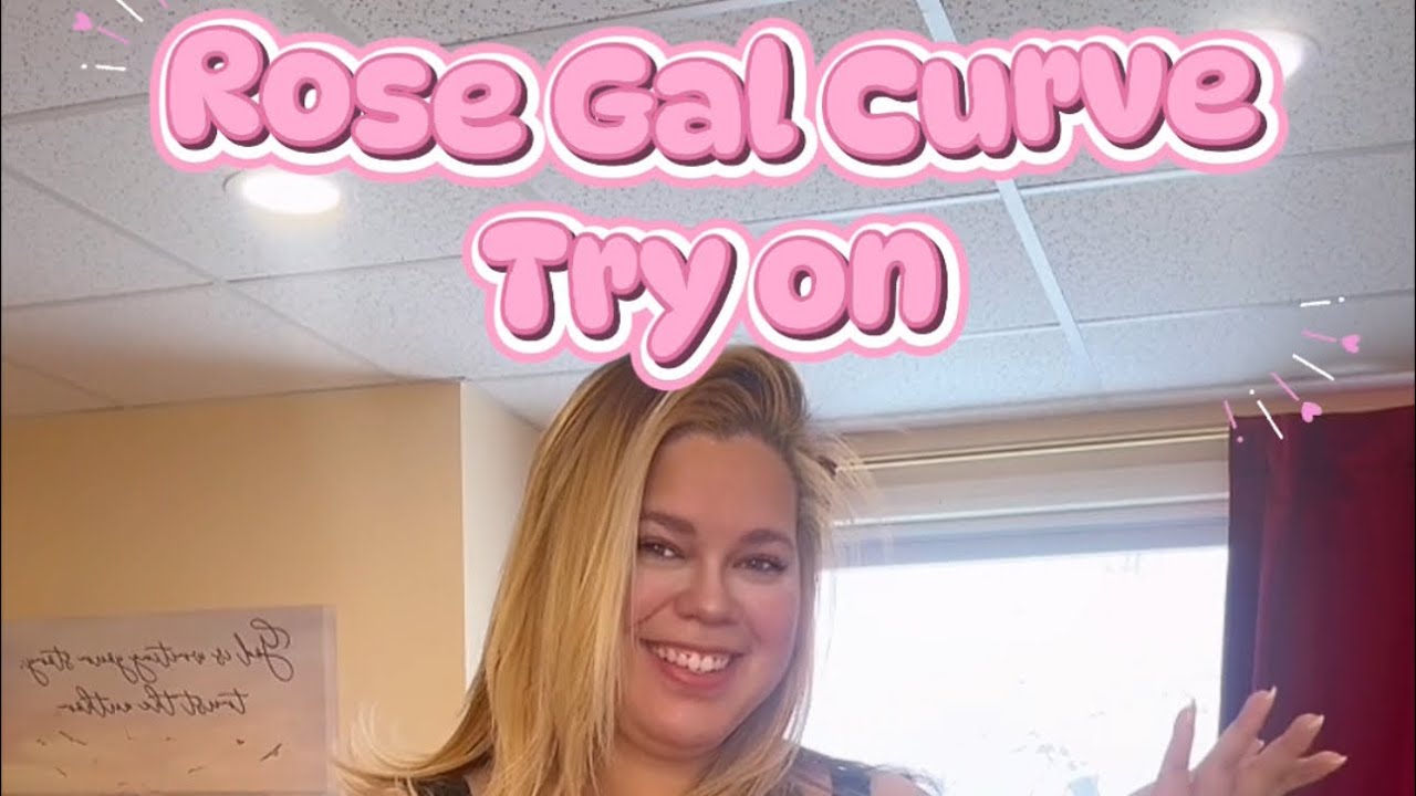 RoseGal Curve - Примерка одежды ко Дню святого Валентина