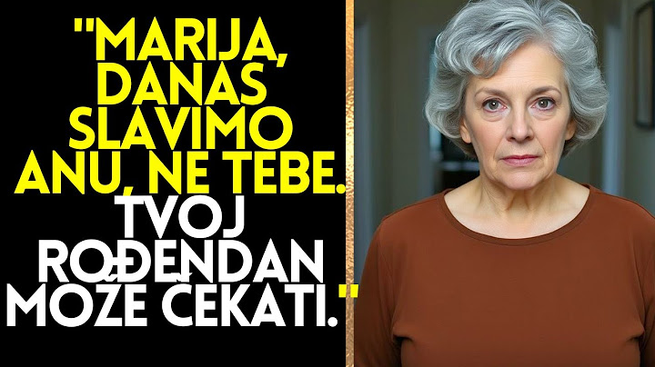 Moj muž mi je natjerao da služim ljubavnicu na moj rođendan, a svi su vidjeli što je skrivila.
