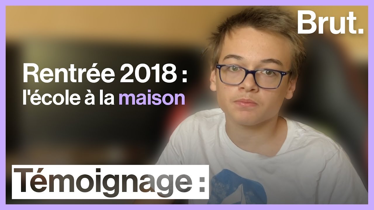 Ils font l'école à la maison