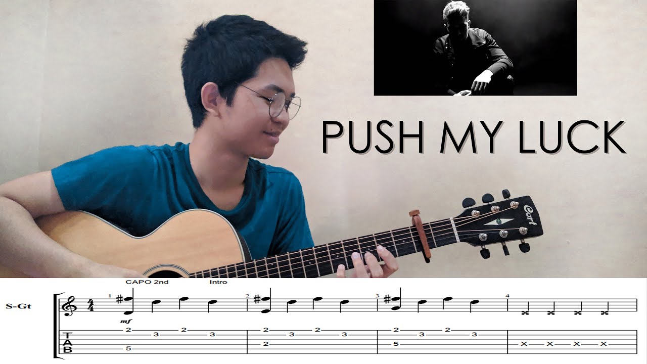 The Chainsmokers - Push My Luck | Fingerstyle Guitar Cover (TABS)