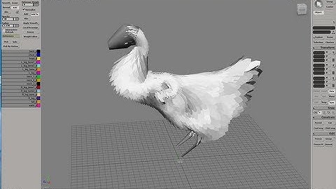 Softimage ICE Demo - Chicken Feather