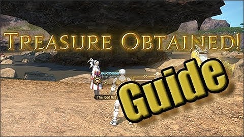 FFXIV: ARR - What is/are Treasure Hunting and Treasure Maps?